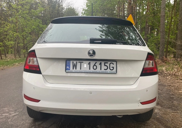 Skoda Fabia cena 35100 przebieg: 91000, rok produkcji 2019 z Warszawa małe 29